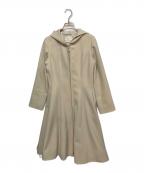 Aveniretoileアベニールエトワール）の古着「フレアデザインフーディコート」｜ベージュ