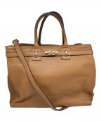 Gianni Notaroジャンニ ノターロ）の古着「バックルレザーバッグ」｜ブラウン