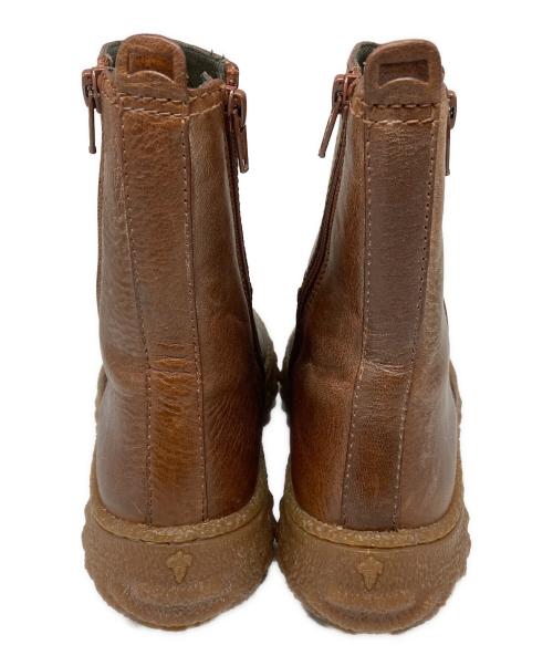 CAMPER（カンペール）CAMPER (カンペール) GROUND MICHELIN ブーツ ブラウン サイズ:24㎝の古着・服飾アイテム