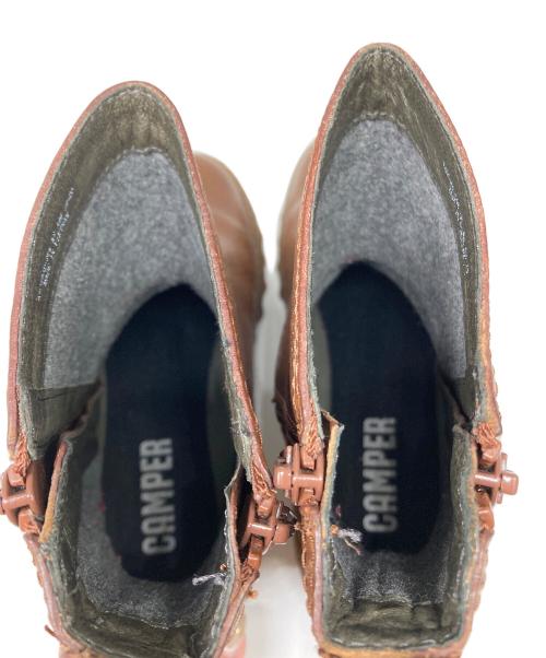 CAMPER（カンペール）CAMPER (カンペール) GROUND MICHELIN ブーツ ブラウン サイズ:24㎝の古着・服飾アイテム