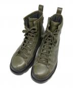 CAMPERカンペール）の古着「BRUTUS ハイカットスニーカー」｜グリーン