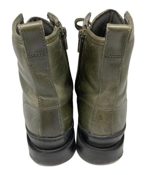 CAMPER（カンペール）CAMPER (カンペール) BRUTUS ハイカットスニーカー グリーン サイズ:24の古着・服飾アイテム