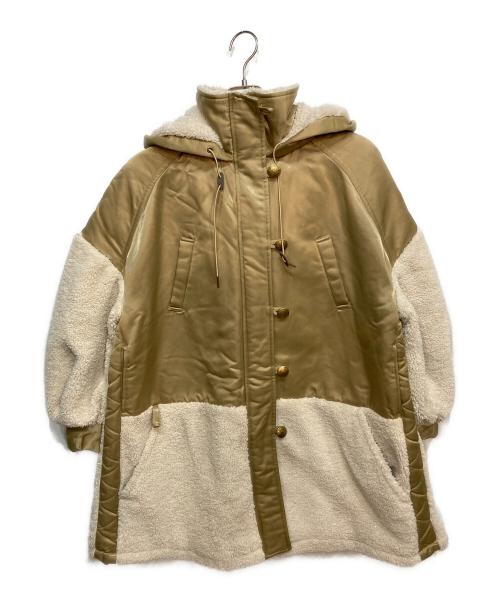 ETRE TOKYO（エトレトウキョウ）ETRE TOKYO (エトレトウキョウ) ミリタリーボアコート ベージュ サイズ:Sの古着・服飾アイテム