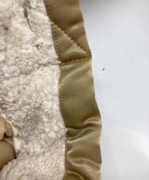 ETRE TOKYO（エトレトウキョウ）ETRE TOKYO (エトレトウキョウ) ミリタリーボアコート ベージュ サイズ:Sの古着・服飾アイテム