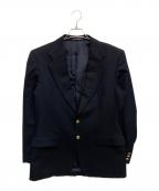 Burberry'sバーバリー）の古着「金釦ブレザージャケット」｜ネイビー