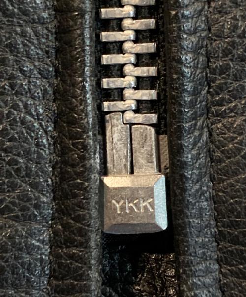 FREEDOM（フリーダム）FREEDOM (フリーダム) レザーライダースジャケット ブラック サイズ:34の古着・服飾アイテム