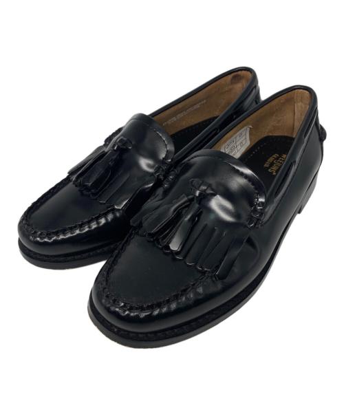 G.H.BASS（ジーエイチバス）G.H.BASS (ジーエイチバス) キルトタッセルローファー ブラック サイズ:36の古着・服飾アイテム