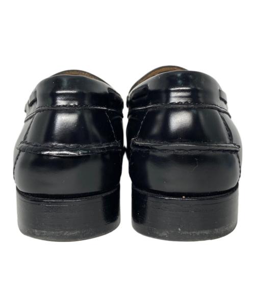 G.H.BASS（ジーエイチバス）G.H.BASS (ジーエイチバス) キルトタッセルローファー ブラック サイズ:36の古着・服飾アイテム