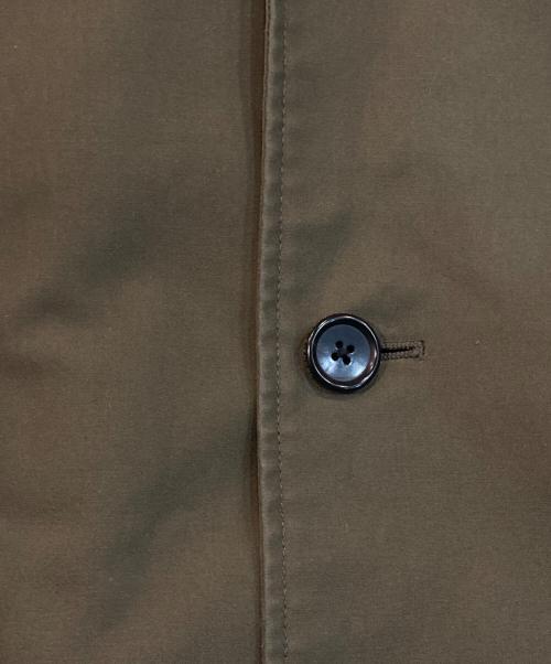 TAKEO KIKUCHI（タケオキクチ）TAKEO KIKUCHI (タケオキクチ) コットン Wフェイス ステンカラー コート オリーブ サイズ:3の古着・服飾アイテム