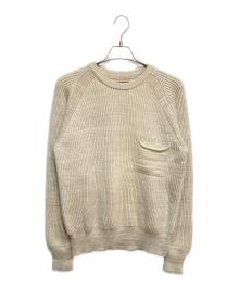 NIGEL CABOURN（ナイジェルケーボン）の古着「MOUNTAINEER CREW KNIT」｜ベージュ