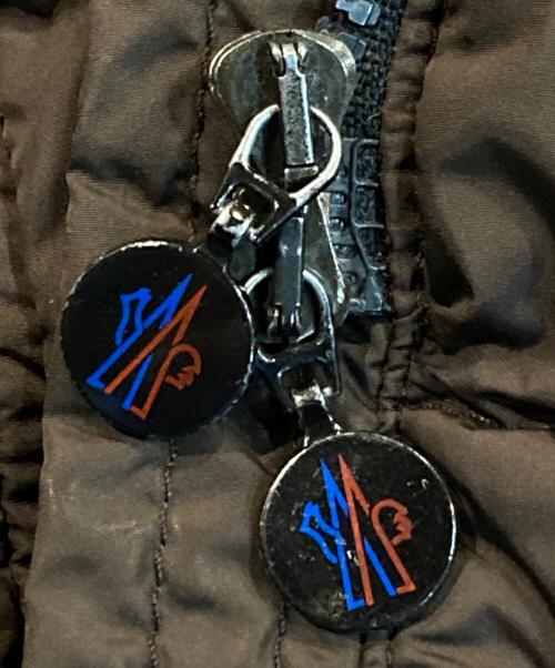 MONCLER（モンクレール）MONCLER (モンクレール) MERIN　メリン　ロングダウンジャケット ブラウン サイズ:1の古着・服飾アイテム