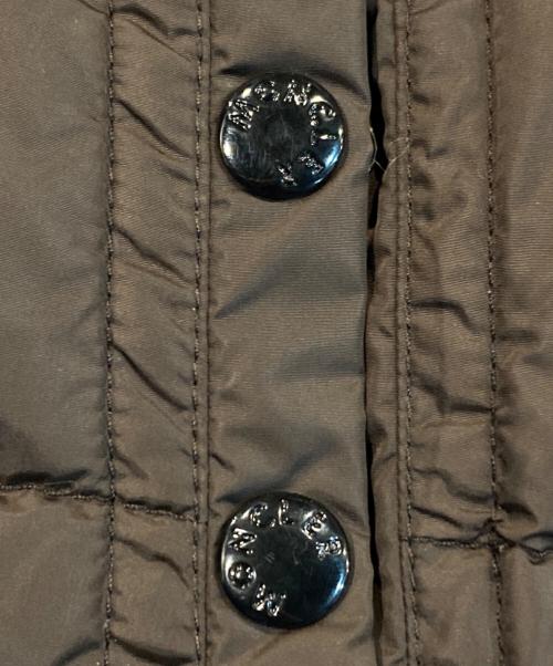 MONCLER（モンクレール）MONCLER (モンクレール) MERIN　メリン　ロングダウンジャケット ブラウン サイズ:1の古着・服飾アイテム