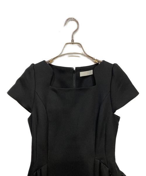 CELFORD（セルフォード）CELFORD (セルフォード) フィットアンドフレアワンピース ブラック サイズ:36の古着・服飾アイテム