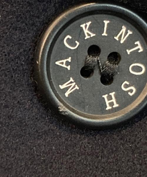 MACKINTOSH（マッキントッシュ）MACKINTOSH (マッキントッシュ) ストーム システム ウール ステンカラー コート ネイビー サイズ:36の古着・服飾アイテム