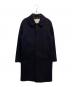 MACKINTOSH（マッキントッシュ）の古着「ストーム システム ウール ステンカラー コート」｜ネイビー
