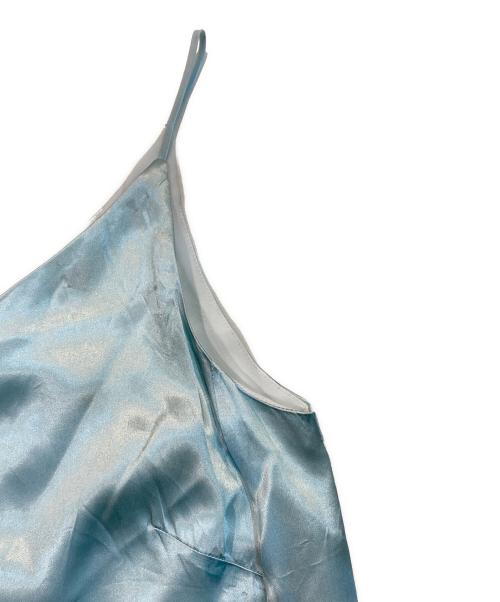 TELMA（テルマ）TELMA (テルマ) プリントキャミドレス ワンピース スカイブルー サイズ:36の古着・服飾アイテム
