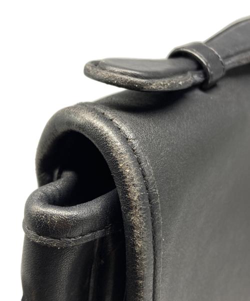 COACH（コーチ）COACH (コーチ) レザー ショルダー  バッグ ブラック サイズ:サイズ詳細参照の古着・服飾アイテム