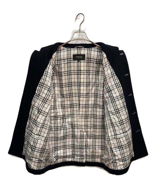 BURBERRY BLACK LABEL（バーバリーブラックレーベル）BURBERRY BLACK LABEL (バーバリーブラックレーベル) ウールジャケット ネイビー サイズ:Lの古着・服飾アイテム