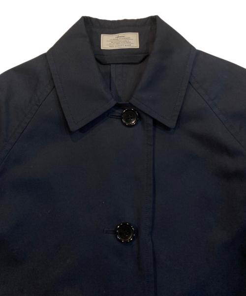 JOURNAL STANDARD relume（ジャーナルスタンダード レリューム）JOURNAL STANDARD relume (ジャーナルスタンダード レリューム) スーピマコットンステンカラーコート ネイビー サイズ:36の古着・服飾アイテム