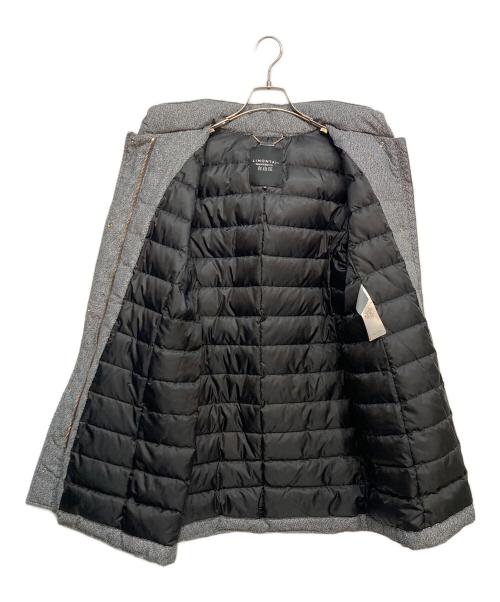 自由区（ジユウク）自由区 (ジユウク) LIMONTA ミドルダウンコート グレー サイズ:Lの古着・服飾アイテム