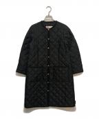 Traditional Weatherwearトラディショナルウェザーウェア）の古着「ARKLEY LONG キルティングコート」｜ブラック