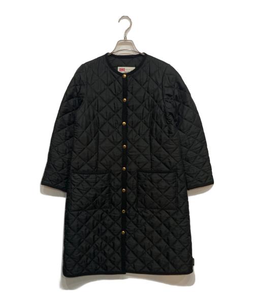 Traditional Weatherwear（トラディショナルウェザーウェア）Traditional Weatherwear (トラディショナルウェザーウェア) ARKLEY LONG キルティングコート ブラック サイズ:XSの古着・服飾アイテム