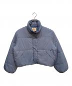 KELTY×Samansa Mos2ケルティ×サマンサモスモス）の古着「インサレーション クロップドジャケット」｜ブルー