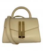 DEMELLIERデメリエー）の古着「DEMELLIER LONDON NANO MONTREAL ナノ モントリオール ショルダーバッグ」｜ベージュ