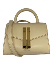 DEMELLIER（デメリエー）の古着「DEMELLIER LONDON NANO MONTREAL ナノ モントリオール ショルダーバッグ」｜ベージュ