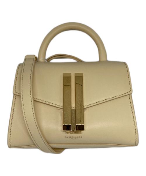 DEMELLIER（デメリエー）DEMELLIER (デメリエー) DEMELLIER LONDON NANO MONTREAL ナノ モントリオール ショルダーバッグ ベージュの古着・服飾アイテム