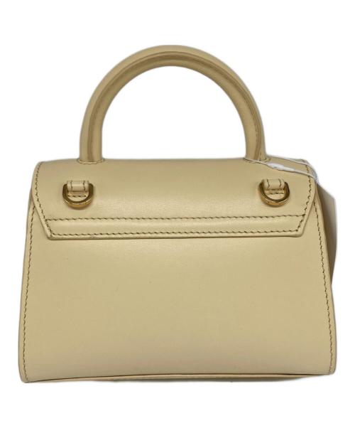 DEMELLIER（デメリエー）DEMELLIER (デメリエー) DEMELLIER LONDON NANO MONTREAL ナノ モントリオール ショルダーバッグ ベージュの古着・服飾アイテム