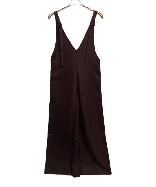 ADORE（アドーア）ADORE (アドーア) コットンオーバーオール ブラウン サイズ:Mの古着・服飾アイテム
