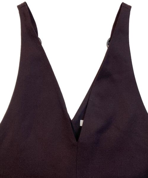 ADORE（アドーア）ADORE (アドーア) コットンオーバーオール ブラウン サイズ:Mの古着・服飾アイテム