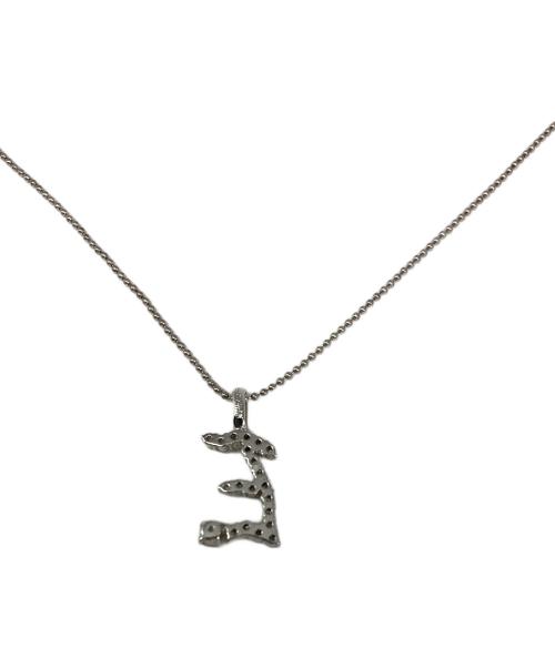 CROSSFOR（クロスフォー）CROSSFOR (クロスフォー) スペルチャームネックレス シルバーの古着・服飾アイテム