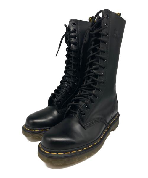 Dr.Martens（ドクターマーチン）Dr.Martens (ドクターマーチン) 14 ホール ブーツ ブラック サイズ:UK4の古着・服飾アイテム