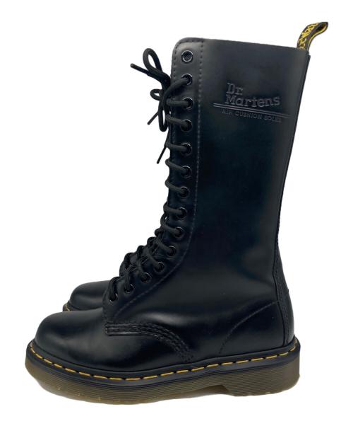 Dr.Martens（ドクターマーチン）Dr.Martens (ドクターマーチン) 14 ホール ブーツ ブラック サイズ:UK4の古着・服飾アイテム