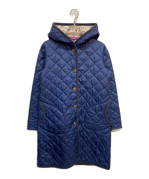 LAVENHAM（ラベンハム）LAVENHAM (ラベンハム) LIBERTY (リバティ) キルティングコート ネイビー サイズ:38の古着・服飾アイテム