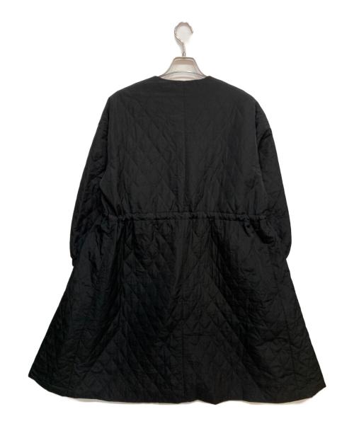 BEARDSLEY（ビアズリー）BEARDSLEY (ビアズリー) バルーン 袖 キルティング フレアー コート ブラック サイズ:Freeの古着・服飾アイテム