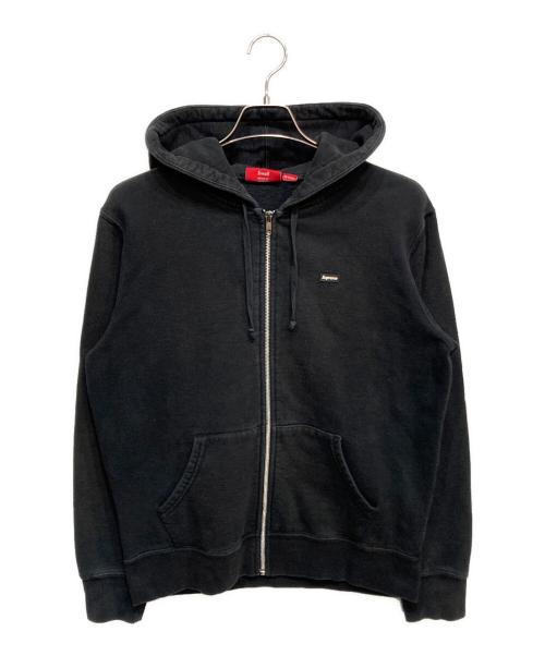 SUPREME（シュプリーム）SUPREME (シュプリーム) Small Box Zip Up Hooded Sweatshirt ブラック サイズ:Sの古着・服飾アイテム