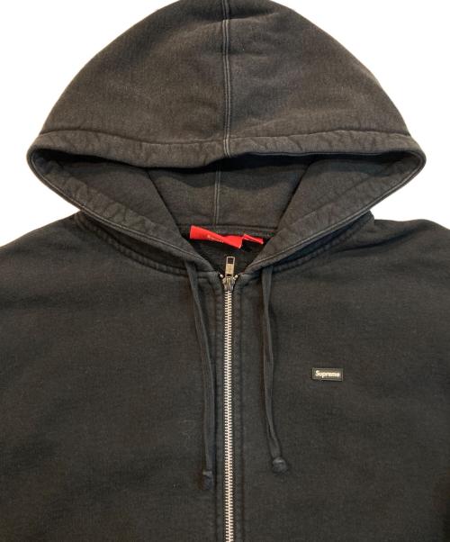 SUPREME（シュプリーム）SUPREME (シュプリーム) Small Box Zip Up Hooded Sweatshirt ブラック サイズ:Sの古着・服飾アイテム