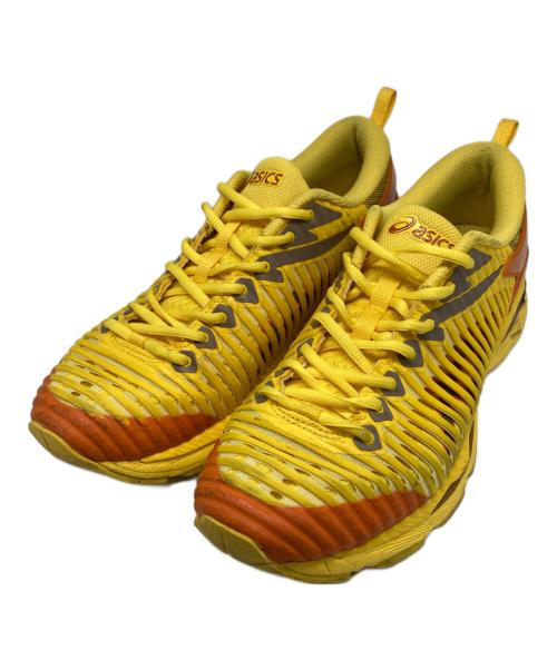 asics（アシックス）asics (アシックス) Kiko Kostadinov (キコ・コスタディノフ) Gel-Delva1 ゲルデルバ 1 イエロー サイズ:US9の古着・服飾アイテム