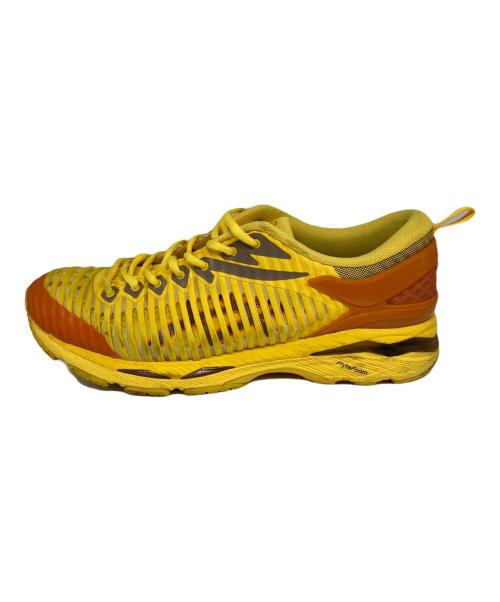 asics（アシックス）asics (アシックス) Kiko Kostadinov (キコ・コスタディノフ) Gel-Delva1 ゲルデルバ 1 イエロー サイズ:US9の古着・服飾アイテム
