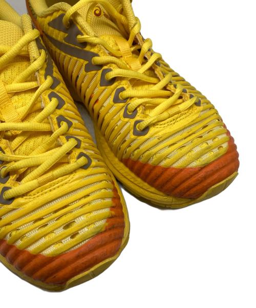 asics（アシックス）asics (アシックス) Kiko Kostadinov (キコ・コスタディノフ) Gel-Delva1 ゲルデルバ 1 イエロー サイズ:US9の古着・服飾アイテム