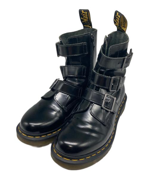 Dr.Martens（ドクターマーチン）Dr.Martens (ドクターマーチン) BLAKE ベルテッドブーツ ブラック サイズ:UK6の古着・服飾アイテム