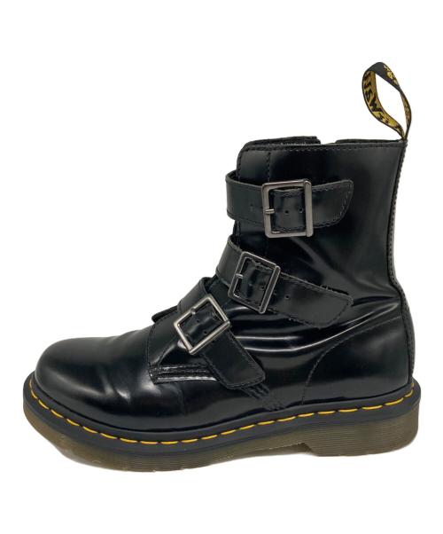 Dr.Martens（ドクターマーチン）Dr.Martens (ドクターマーチン) BLAKE ベルテッドブーツ ブラック サイズ:UK6の古着・服飾アイテム