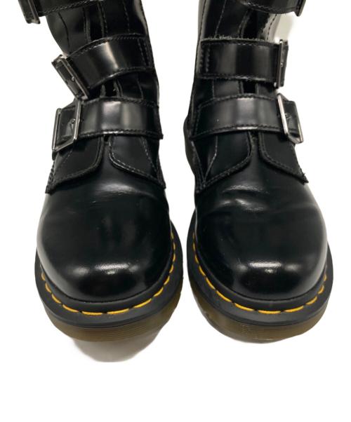 Dr.Martens（ドクターマーチン）Dr.Martens (ドクターマーチン) BLAKE ベルテッドブーツ ブラック サイズ:UK6の古着・服飾アイテム