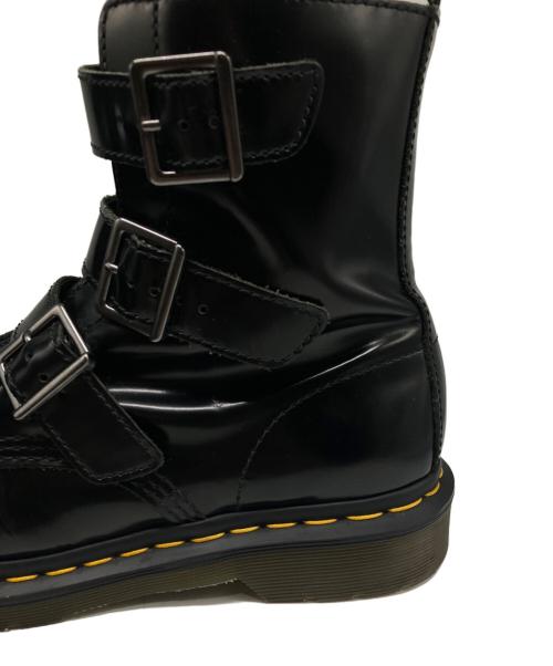 Dr.Martens（ドクターマーチン）Dr.Martens (ドクターマーチン) BLAKE ベルテッドブーツ ブラック サイズ:UK6の古着・服飾アイテム