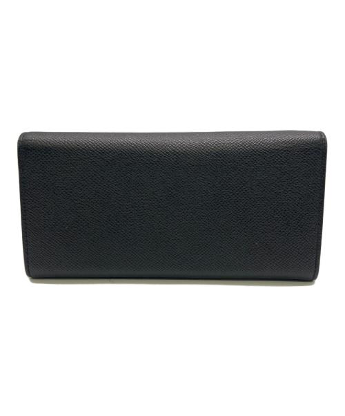 Salvatore Ferragamo（サルヴァトーレ フェラガモ）Salvatore Ferragamo (サルヴァトーレ フェラガモ) ガンチーニ ロング ウォレット ブラック サイズ:実寸参照の古着・服飾アイテム