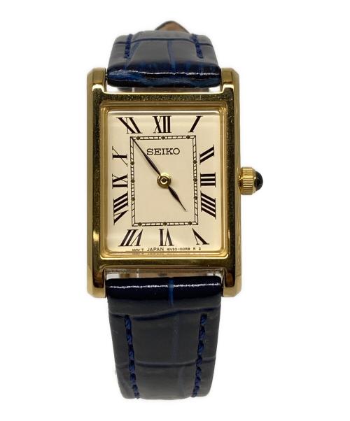 SEIKO（セイコー）SEIKO (セイコー) nano・universe (ナノ・ユニバース) 腕時計 アイボリー サイズ:サイズ詳細参照の古着・服飾アイテム