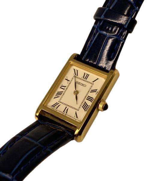 SEIKO（セイコー）SEIKO (セイコー) nano・universe (ナノ・ユニバース) 腕時計 アイボリー サイズ:サイズ詳細参照の古着・服飾アイテム